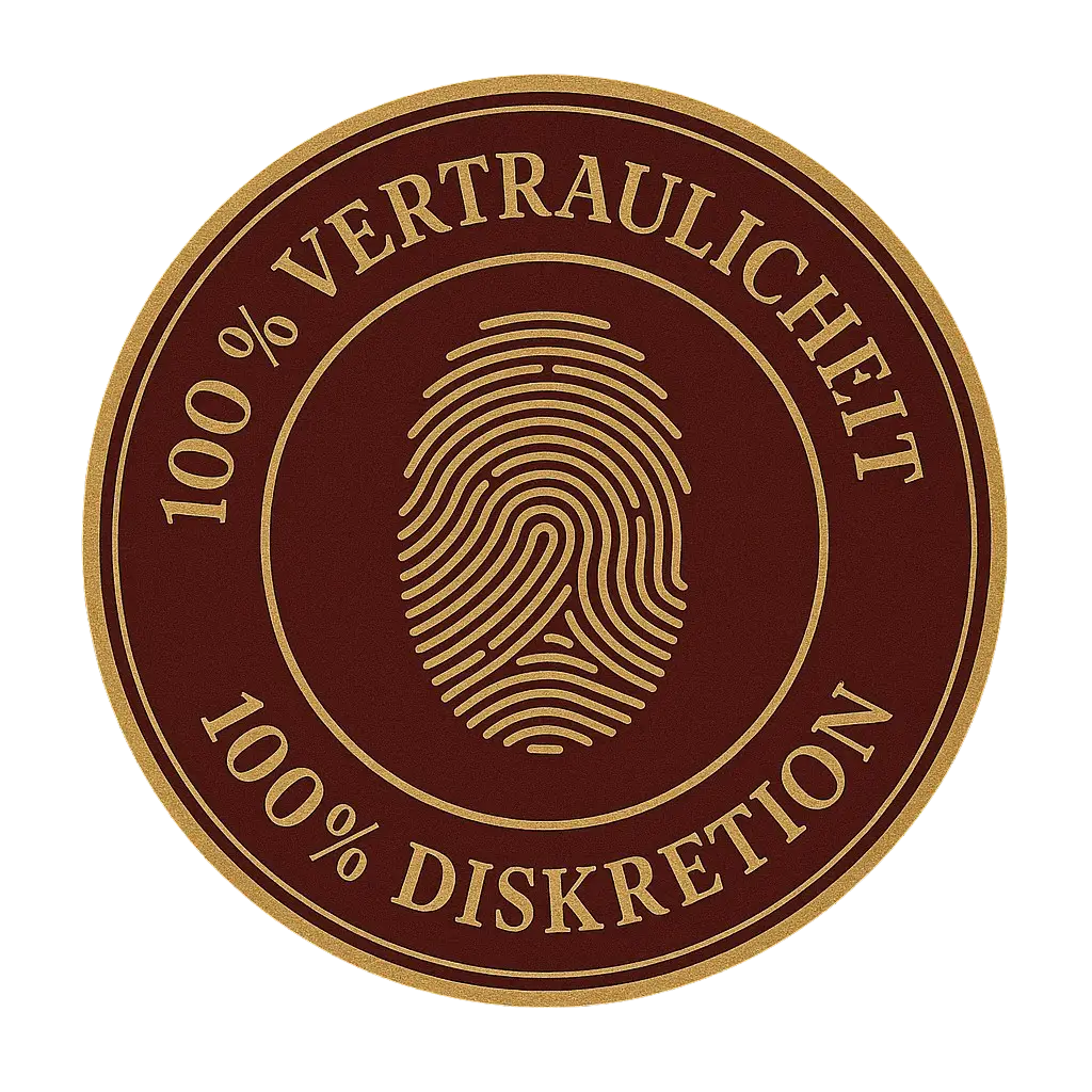 100% Vertraulichkeit 100% Diskretion