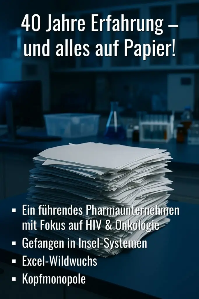 Wenn Daten Medikamente entwickeln - Digitale Transoformation in der PharmaIndustrie
