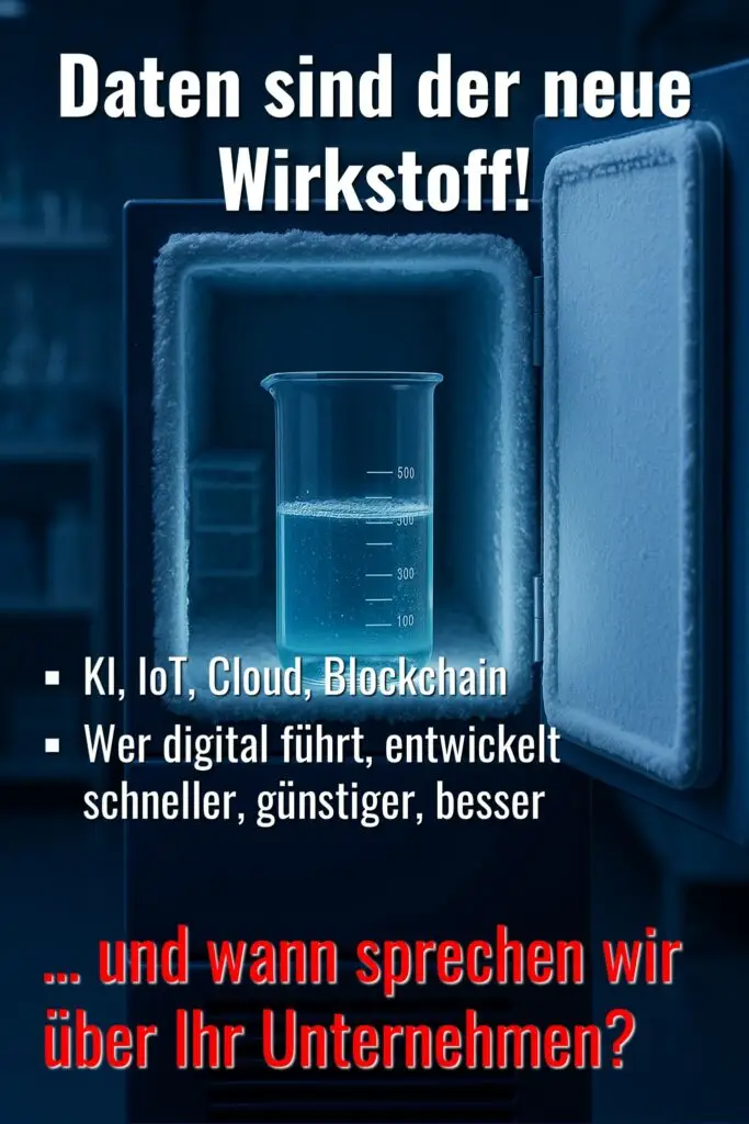 Wenn Daten Medikamente entwickeln - Digitale Transoformation in der PharmaIndustrie