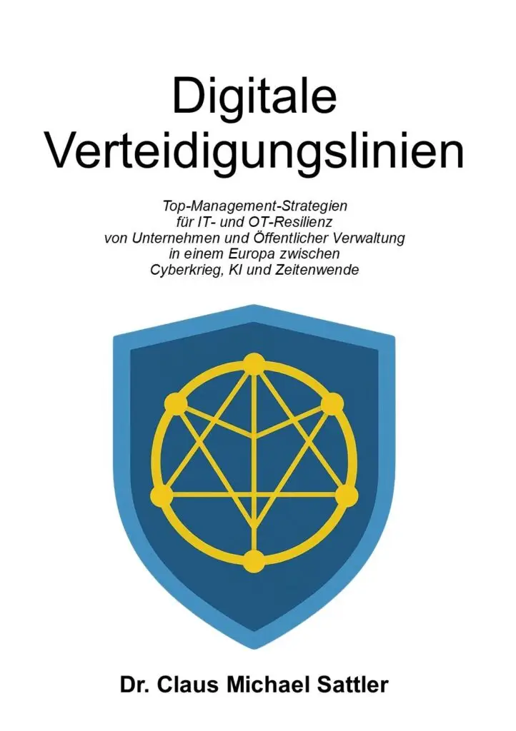 Buch-Cover "Digitale-Verteidigungslinien" Band 1